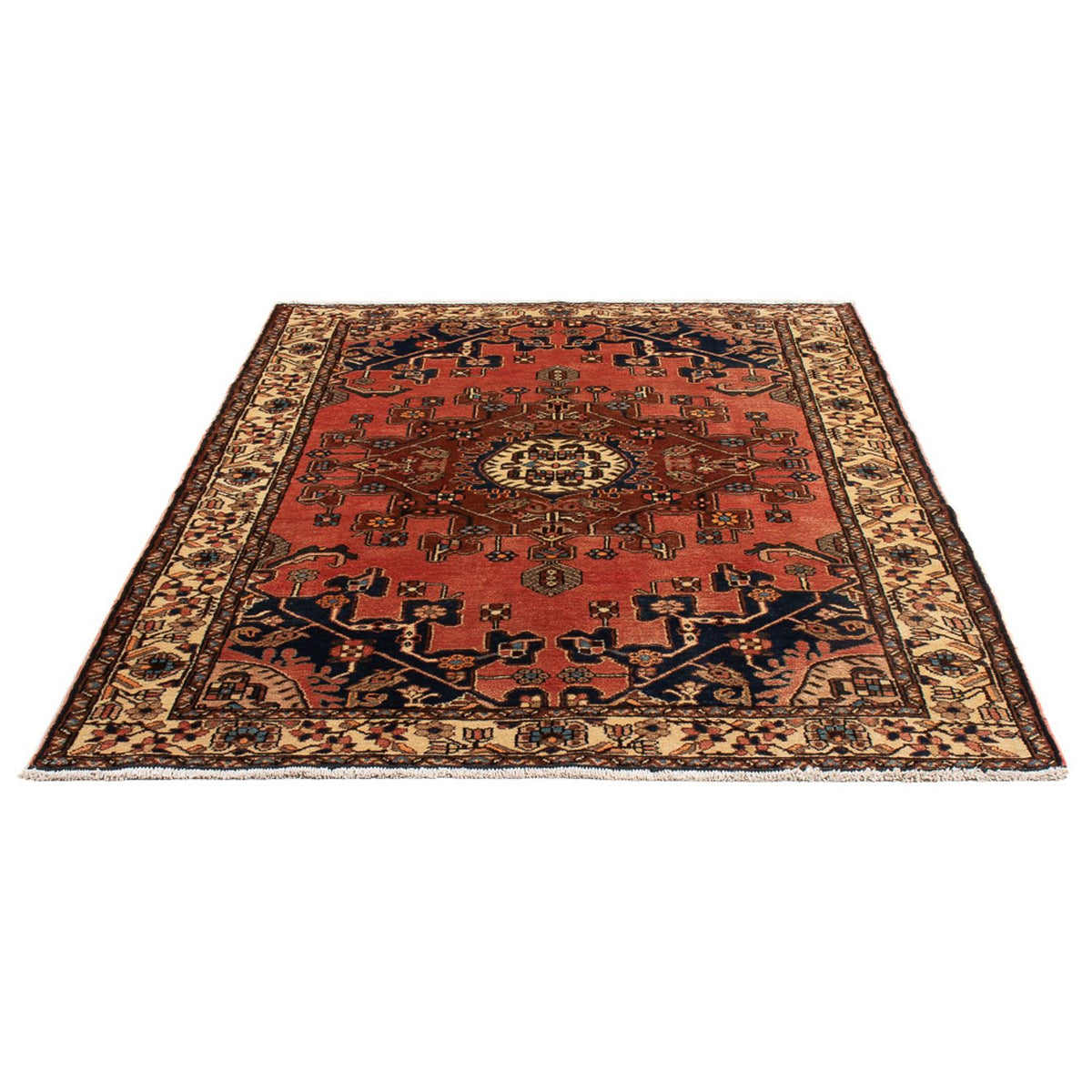 Persisk tæppe - Nomadisk - Royal - 197 x 132 cm - rød