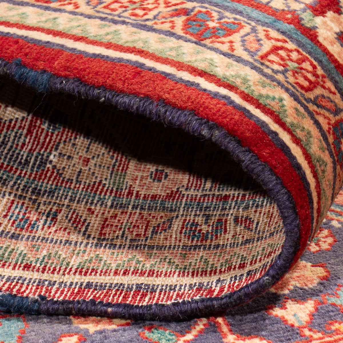 Persisk tæppe - Nomadisk - Royal - 207 x 138 cm - blå