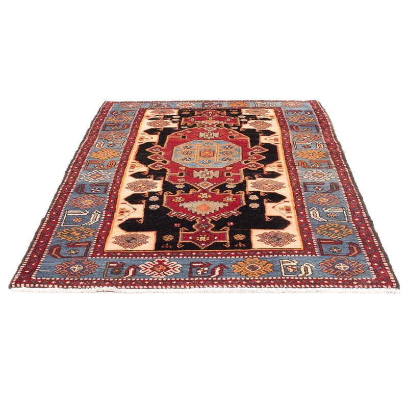 Persisk tæppe - Nomadisk - 203 x 125 cm - mørkeblå