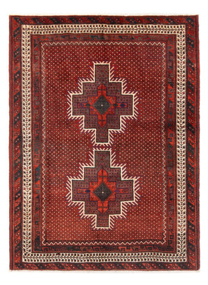 Persisk tæppe - Nomadisk - 186 x 131 cm - rød
