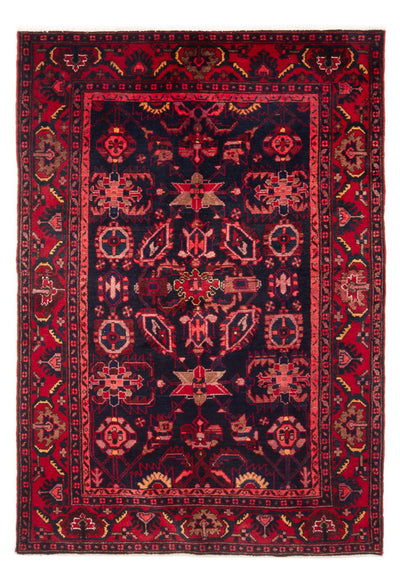 Hamadan Tæppe 140x210cm - Persisk tæppe - mørkeblå