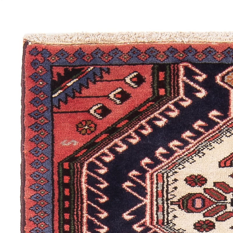 Persisk tæppe - Nomadisk - 120 x 80 cm - mørkeblå