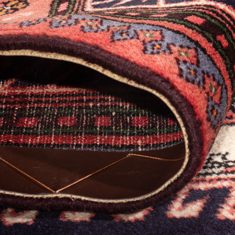 Persisk tæppe - Nomadisk - 120 x 80 cm - mørkeblå