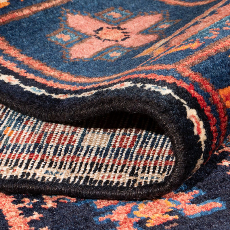 Persisk tæppe - Nomadisk - 212 x 146 cm - mørkeblå