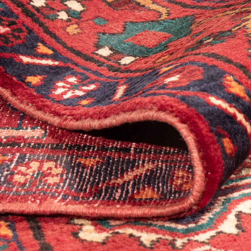 Persisk tæppe - Nomadisk - 237 x 152 cm - lysrød