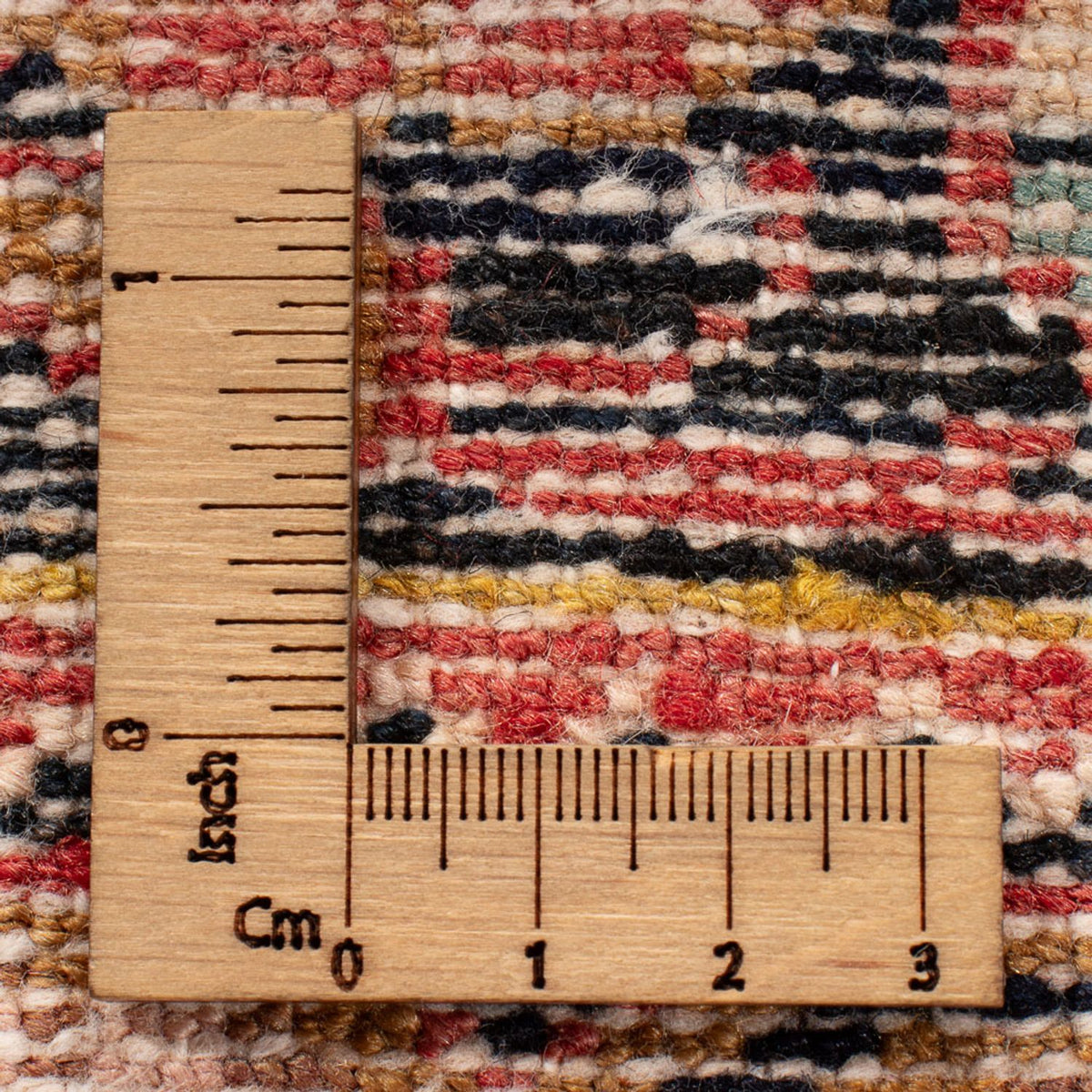 Persisk tæppe - Nomadisk - 210 x 165 cm - rød