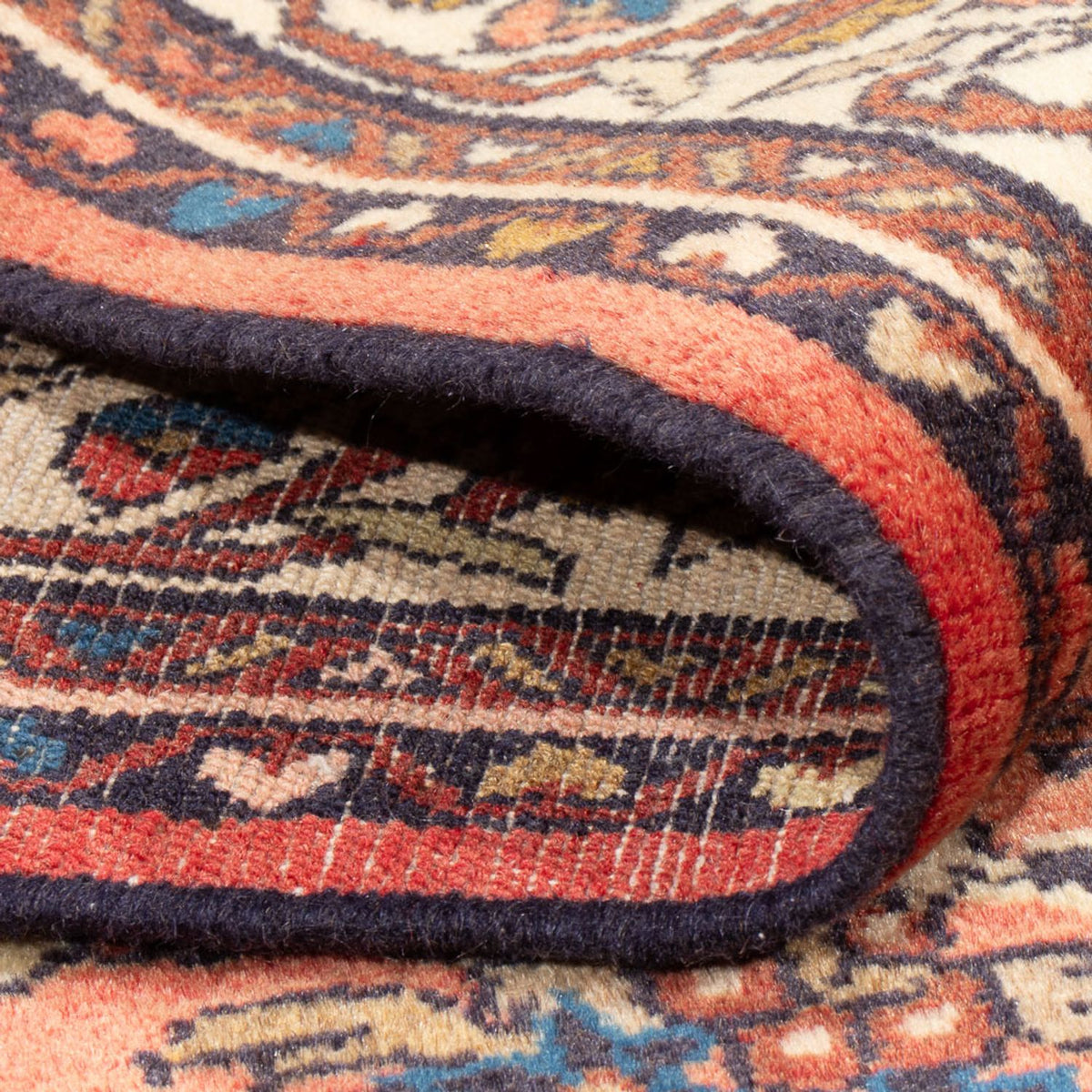 Persisk tæppe - Nomadisk - 205 x 132 cm - rød