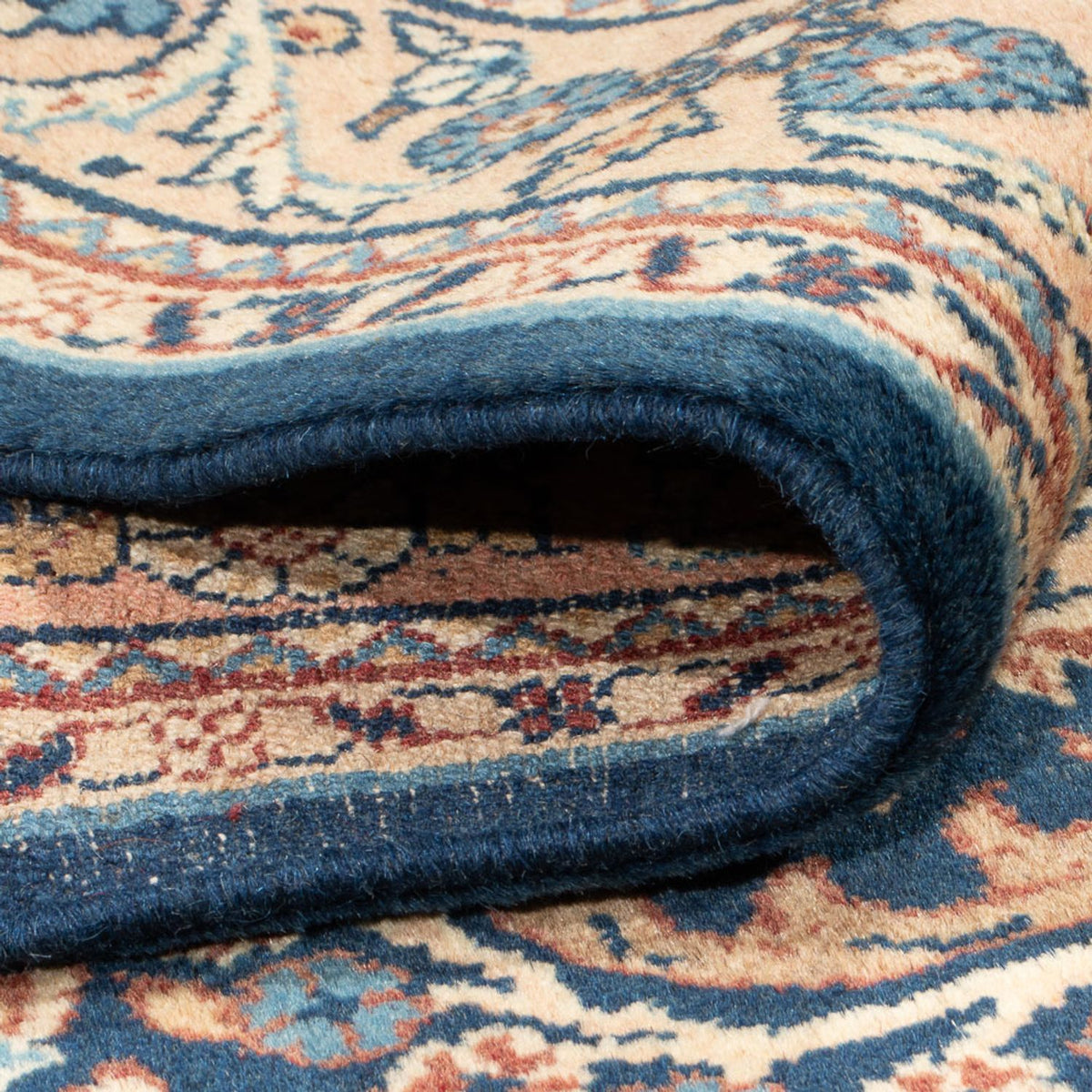 Persisk tæppe - Nomadisk - 195 x 127 cm - mørkeblå