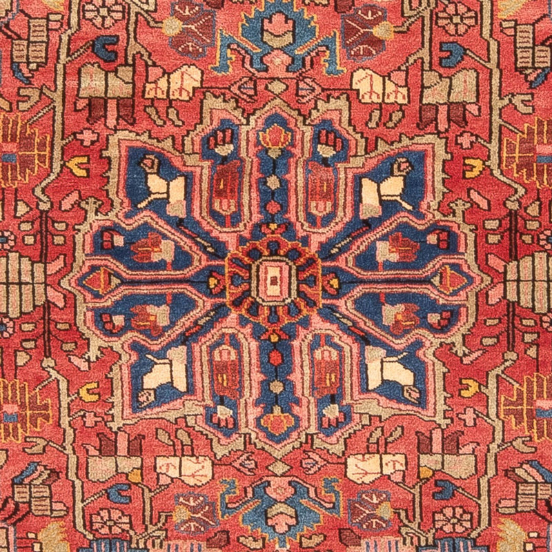 Persisk tæppe - Nomadisk - 220 x 153 cm - lysrød