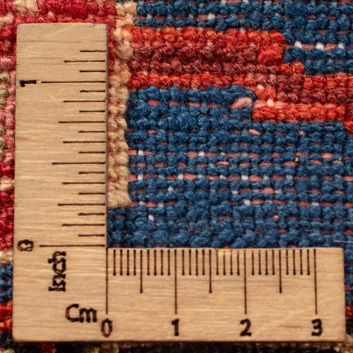 Persisk tæppe - Nomadisk - 220 x 153 cm - lysrød