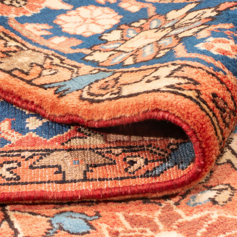 Persisk tæppe - Nomadisk - 240 x 155 cm - lysrød