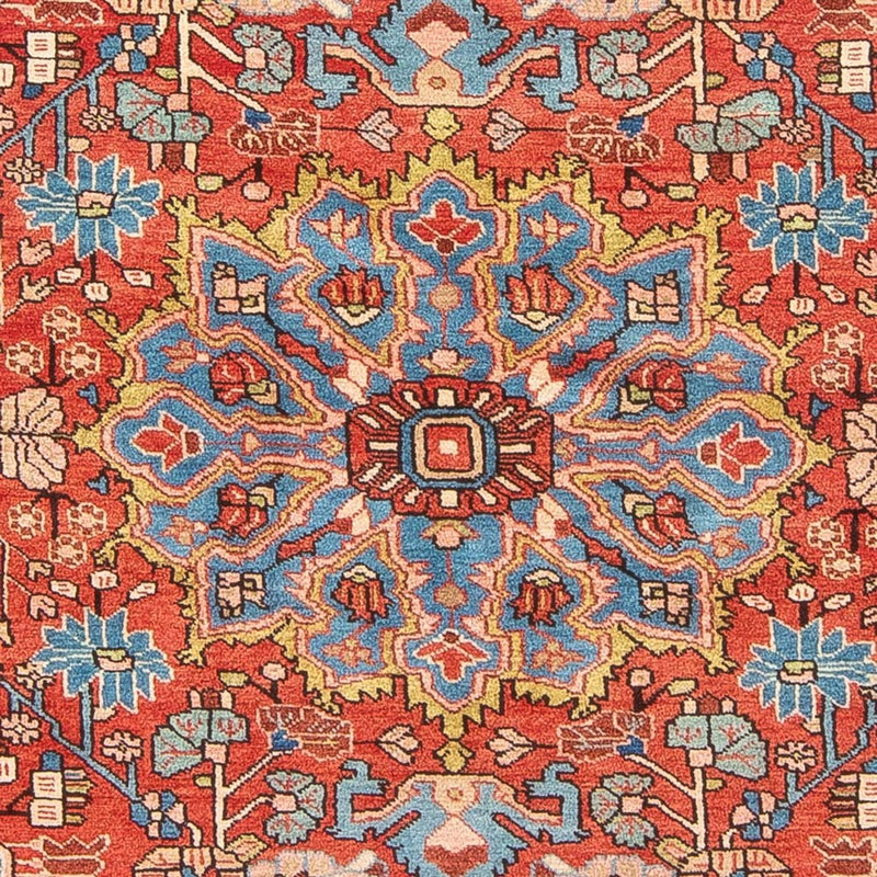 Persisk tæppe - Nomadisk - 242 x 157 cm - lysrød