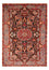 Persisk tæppe - Nomadisk - 230 x 157 cm - lysrød