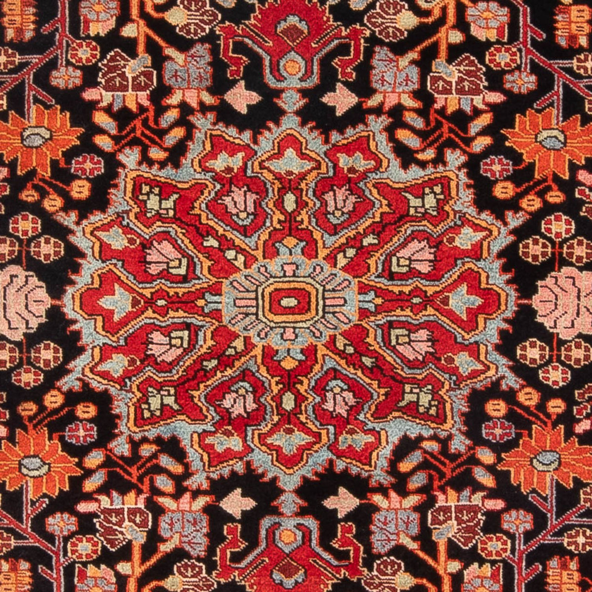 Persisk tæppe - Nomadisk - 230 x 157 cm - lysrød
