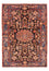 Persisk tæppe - Nomadisk - 234 x 158 cm - lysrød