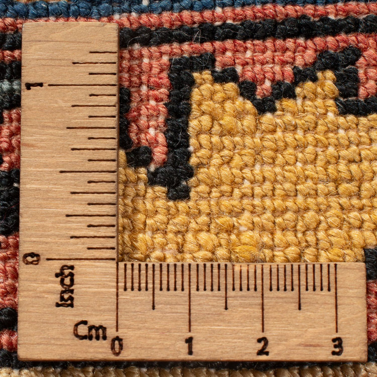 Persisk tæppe - Nomadisk - 230 x 160 cm - lysrød