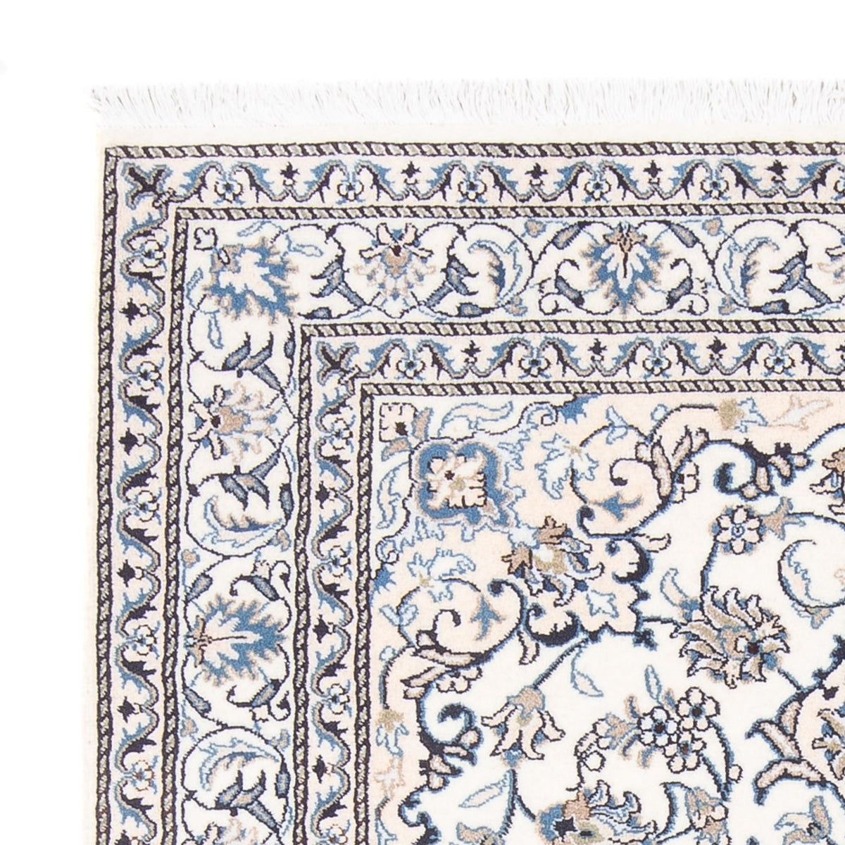 Persisk tæppe - Nain - Royal - 190 x 150 cm - creme