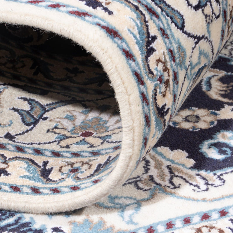 Persisk tæppe - Nain - Royal - 197 x 146 cm - mørkeblå