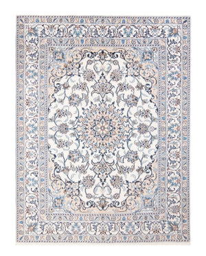 Persisk tæppe - Nain - Royal - 196 x 153 cm - creme