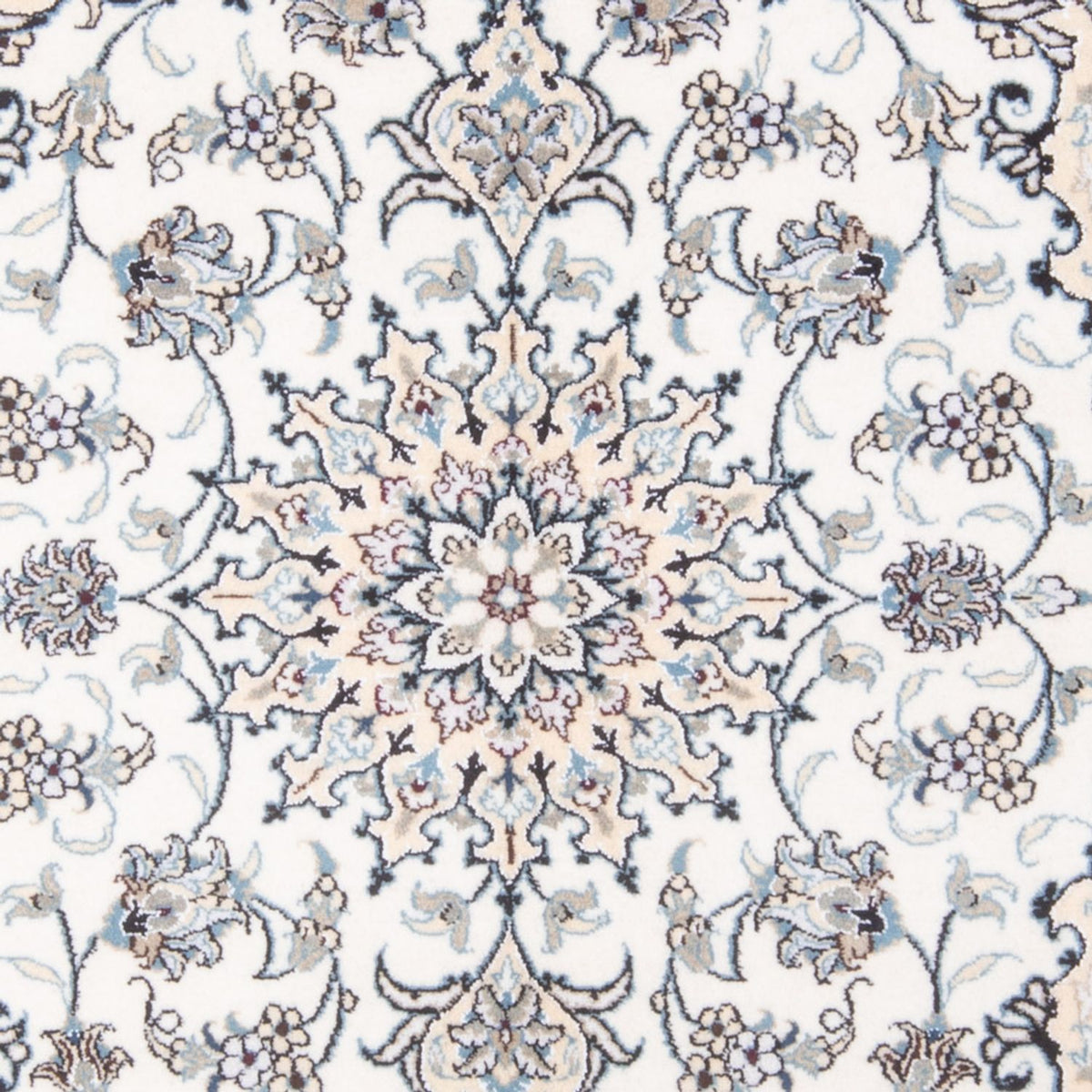 Persisk tæppe - Nain - Royal - 200 x 143 cm - creme