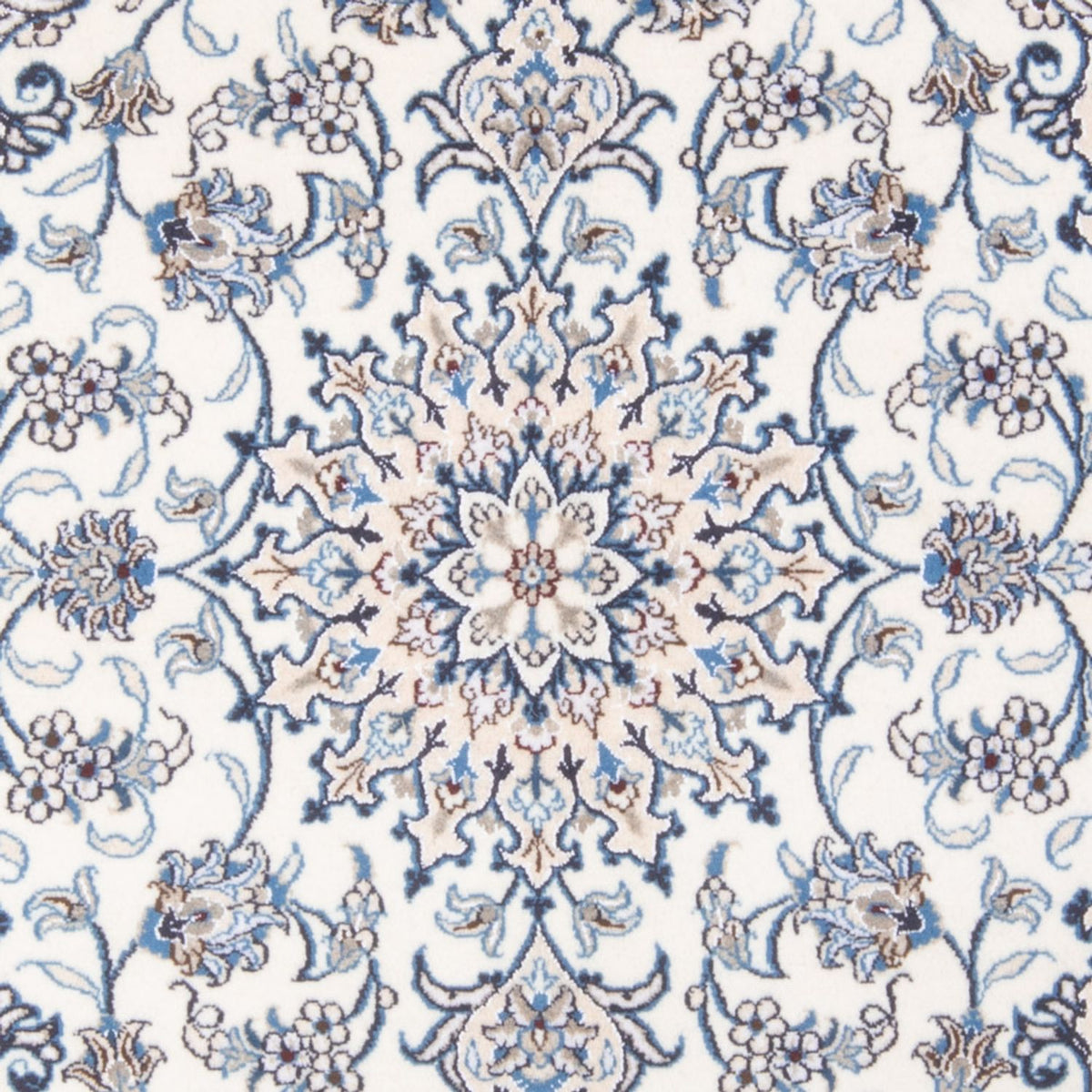 Persisk tæppe - Nain - Royal - 201 x 148 cm - creme