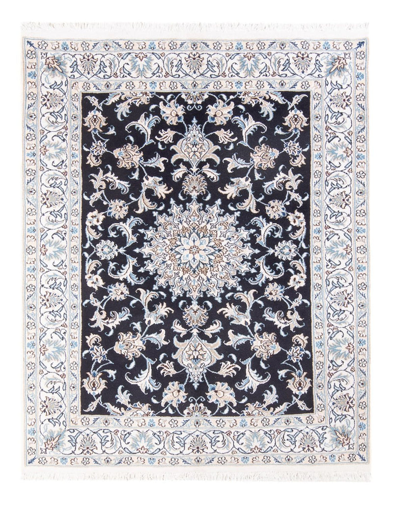 Persisk tæppe - Nain - Royal - 193 x 143 cm - mørkeblå
