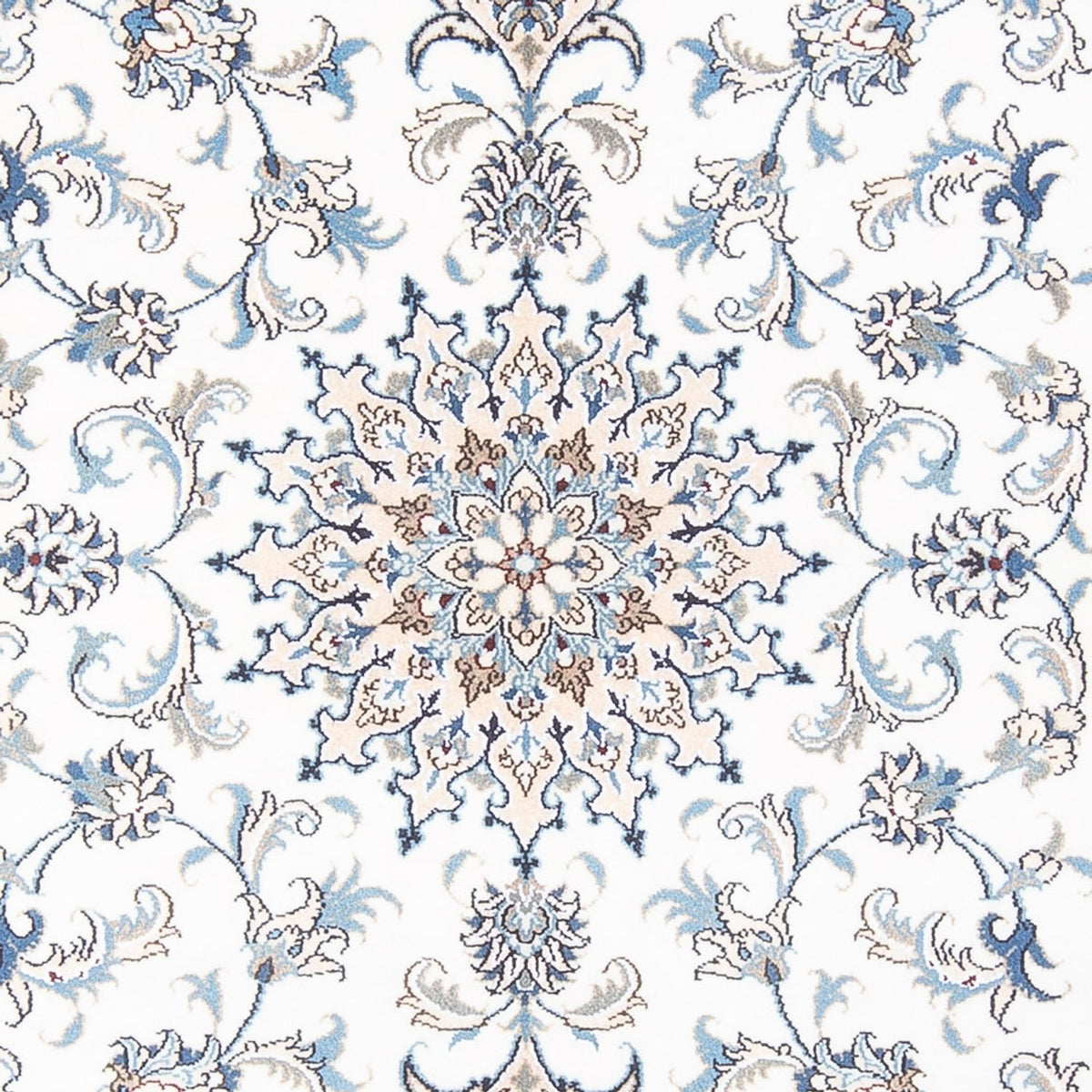 Persisk tæppe - Nain - Royal - 195 x 145 cm - creme