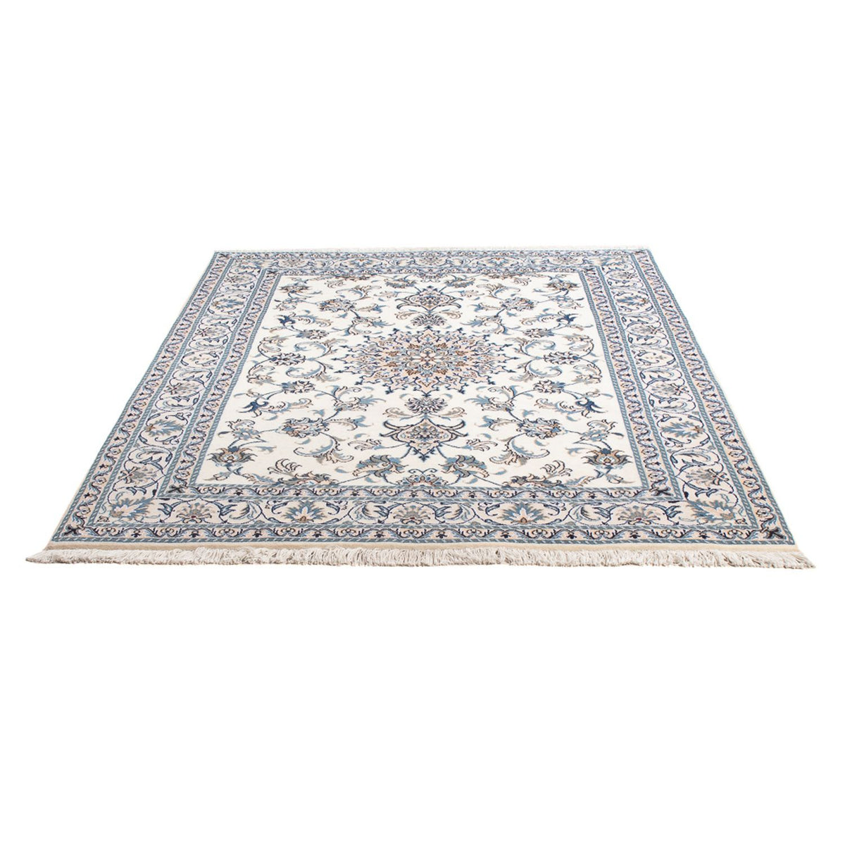 Persisk tæppe - Nain - Royal - 195 x 145 cm - creme
