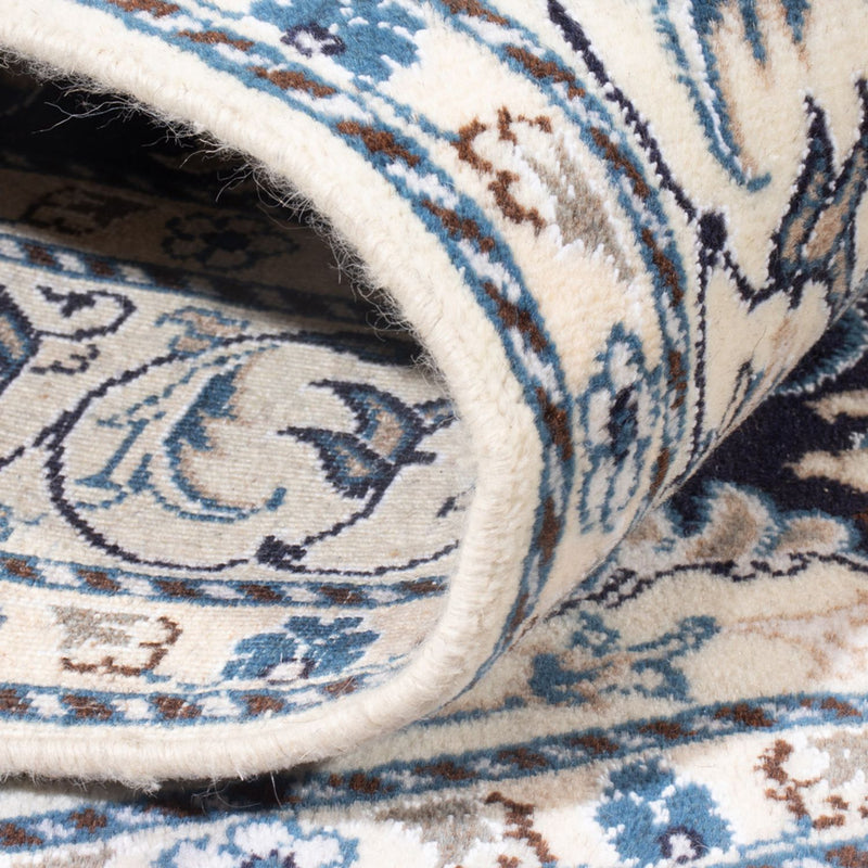 Persisk tæppe - Nain - Royal - 203 x 144 cm - blå