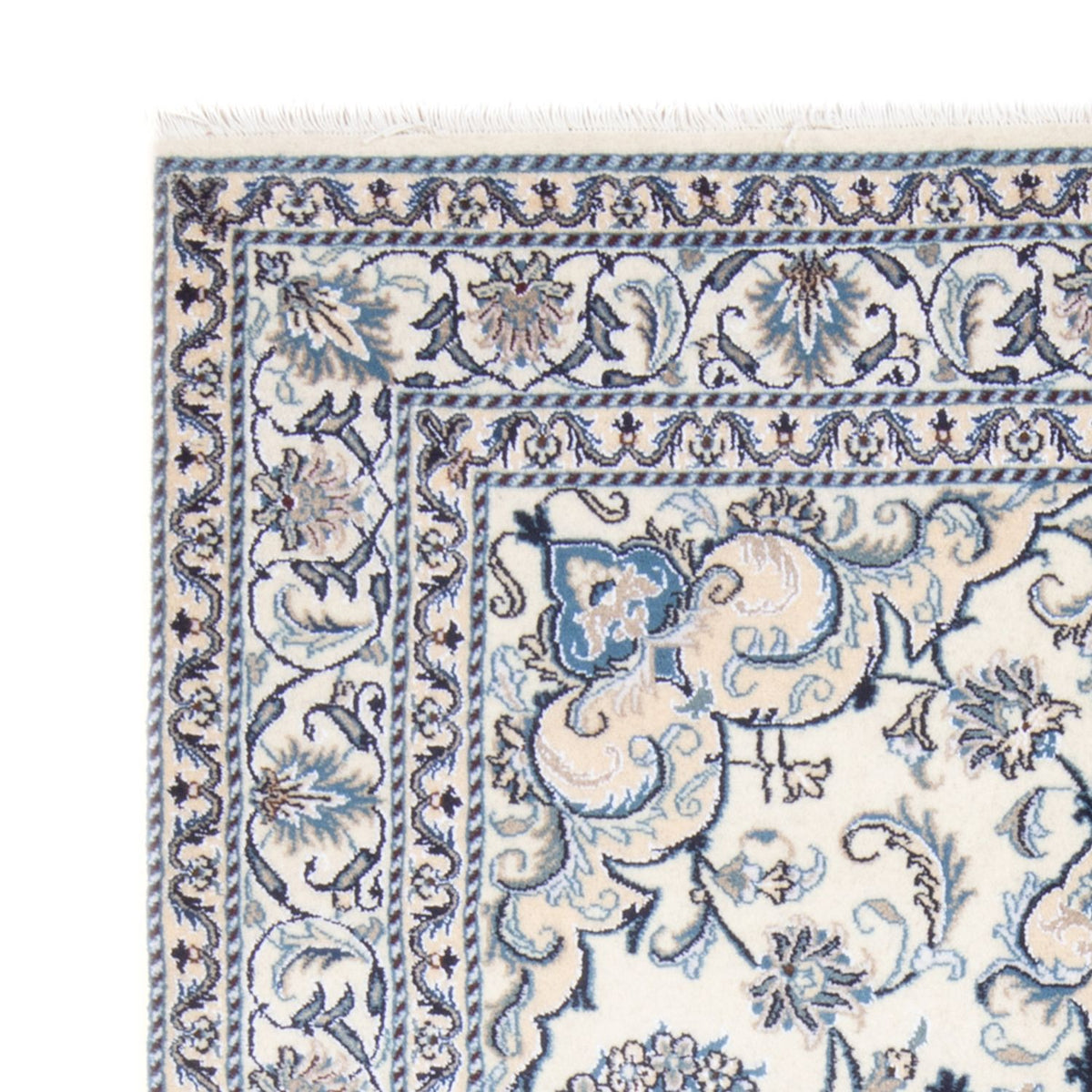 Persisk tæppe - Nain - Royal - 200 x 148 cm - creme