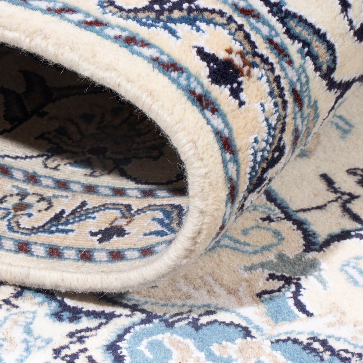 Persisk tæppe - Nain - Royal - 200 x 148 cm - creme