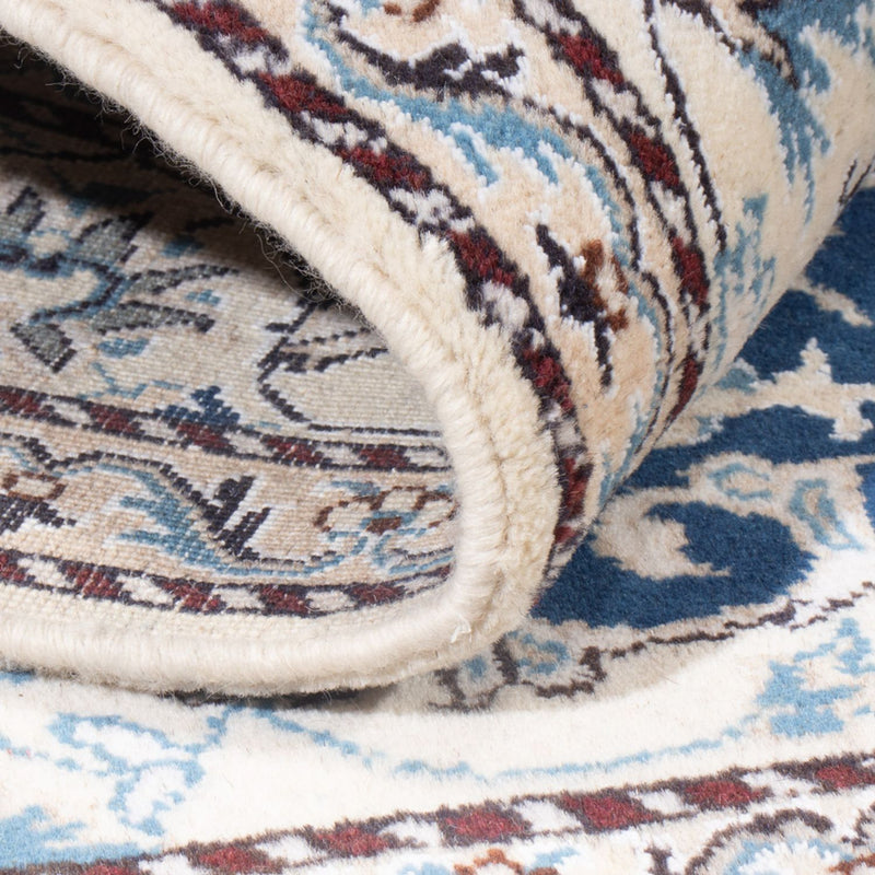 Persisk tæppe - Nain - Royal - 202 x 146 cm - mørkeblå