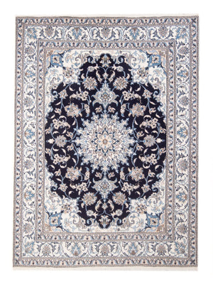 Persisk tæppe - Nain - Royal - 205 x 150 cm - mørkeblå