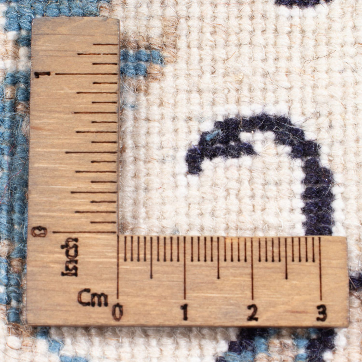 Persisk tæppe - Nain - Royal - 205 x 150 cm - mørkeblå