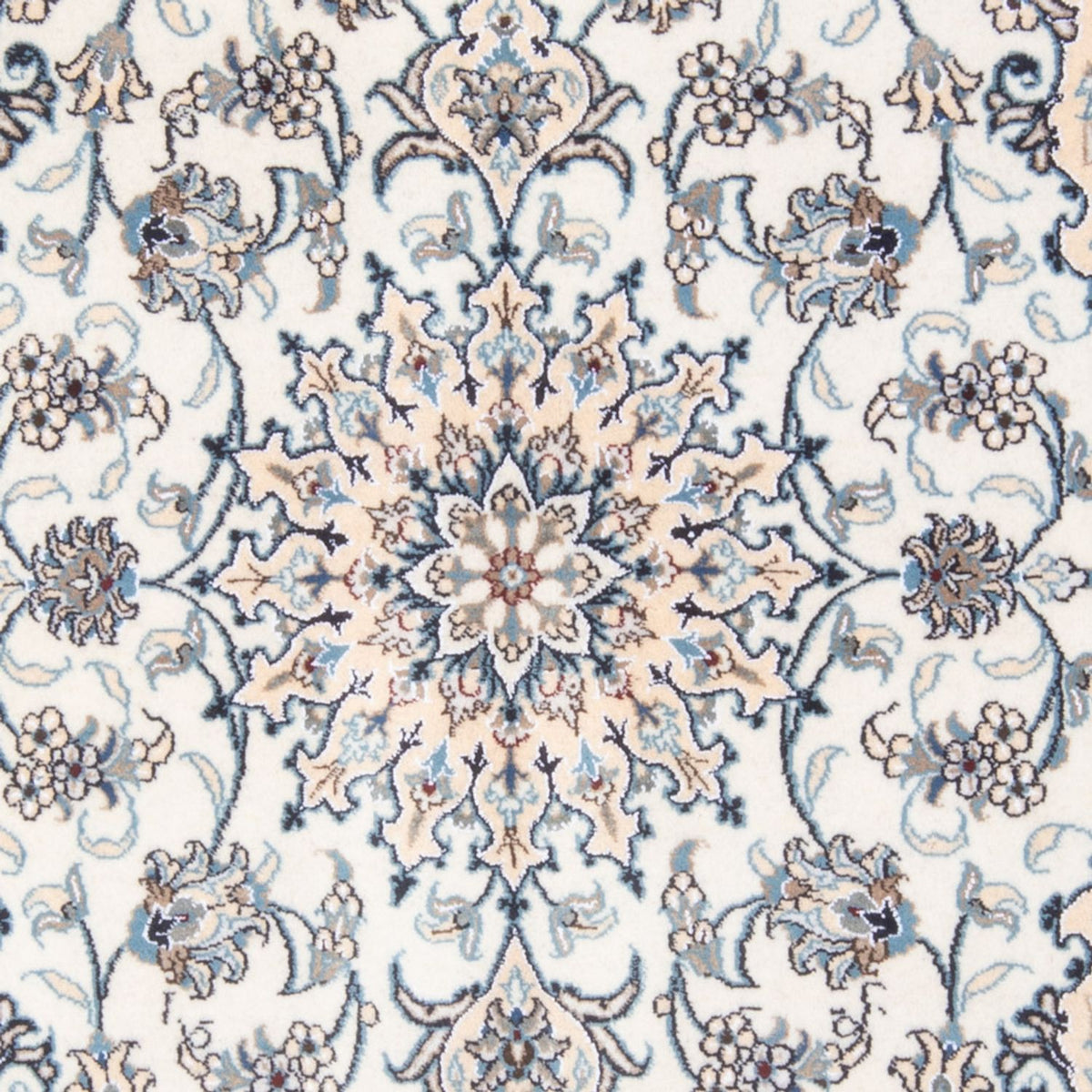 Persisk tæppe - Nain - Royal - 198 x 152 cm - creme