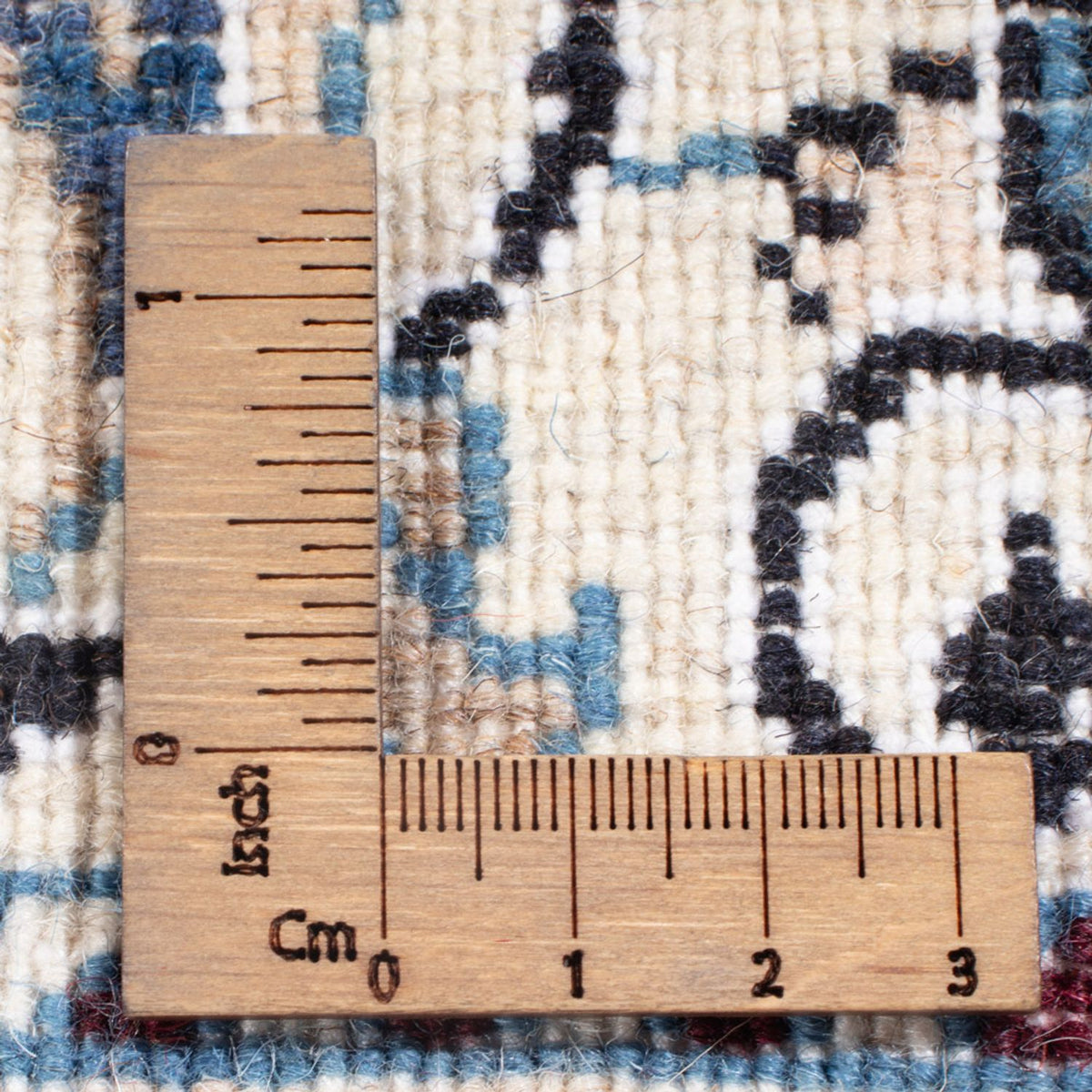 Persisk tæppe - Nain - Royal - 201 x 145 cm - mørkeblå