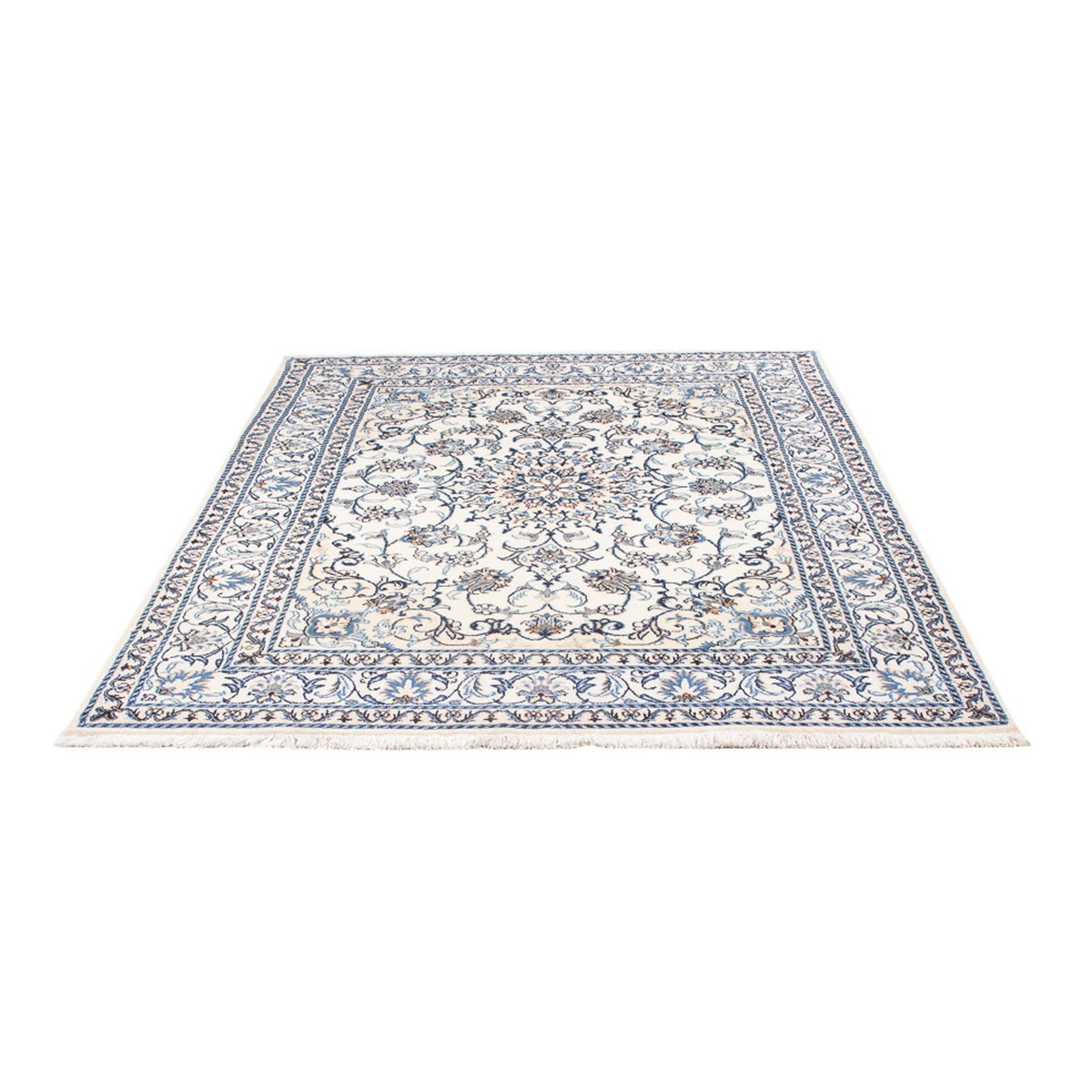 Persisk tæppe - Nain - Royal - 197 x 148 cm - creme