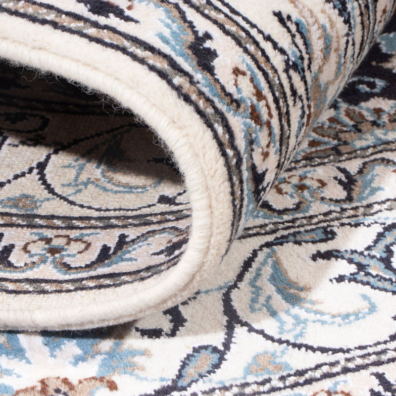 Persisk tæppe - Nain - Royal - 191 x 146 cm - mørkeblå