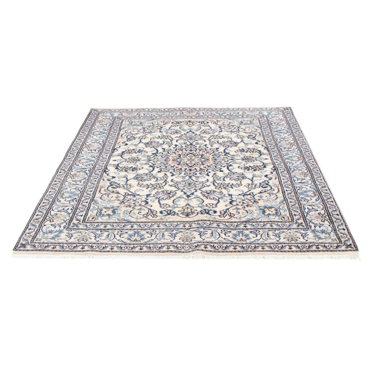 Persisk tæppe - Nain - Royal - 197 x 145 cm - creme