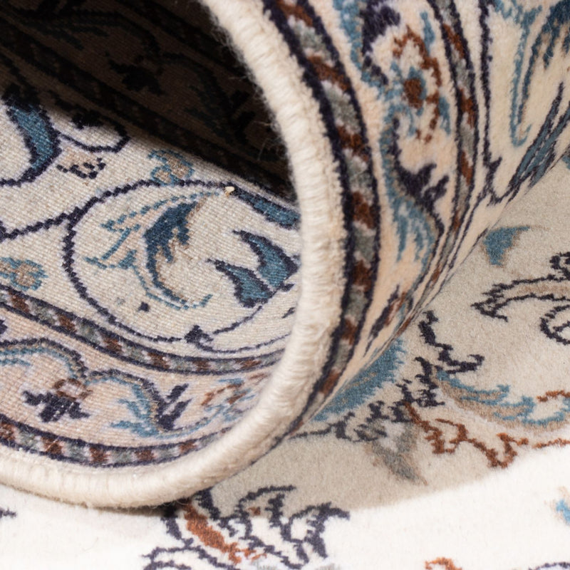 Persisk tæppe - Nain - Royal - 204 x 147 cm - creme