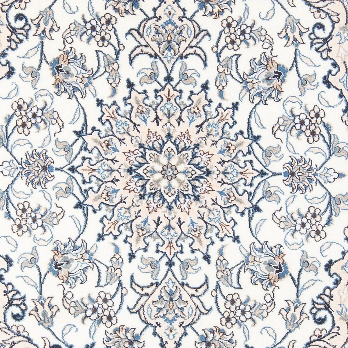 Persisk tæppe - Nain - Royal - 196 x 143 cm - creme