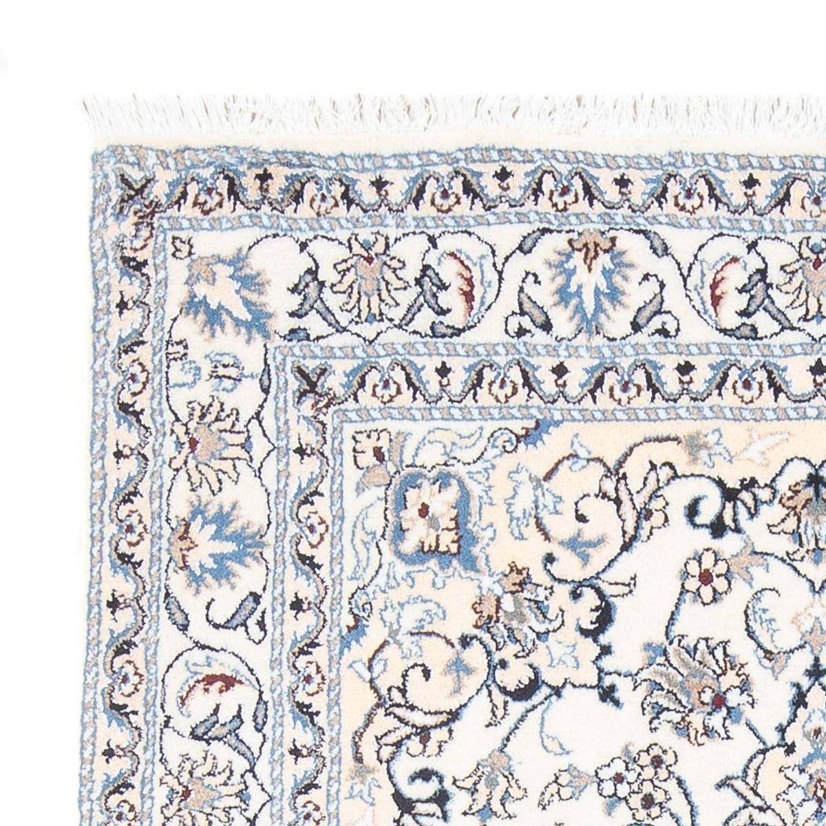 Persisk tæppe - Nain - Royal - 192 x 145 cm - creme