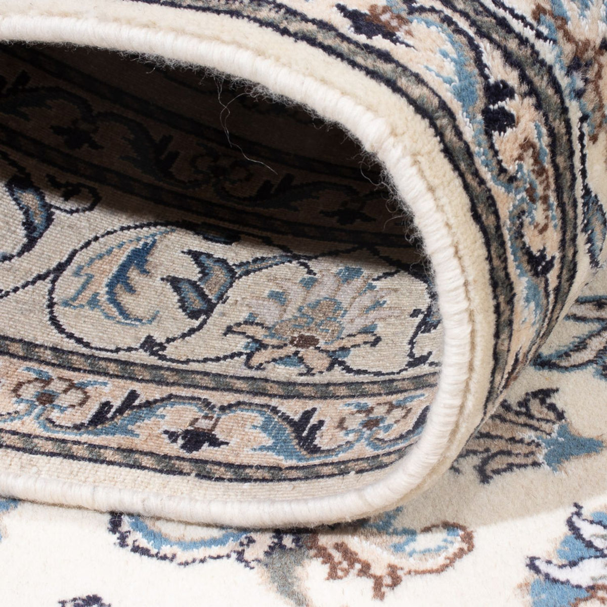 Persisk tæppe - Nain - Royal - 205 x 150 cm - creme