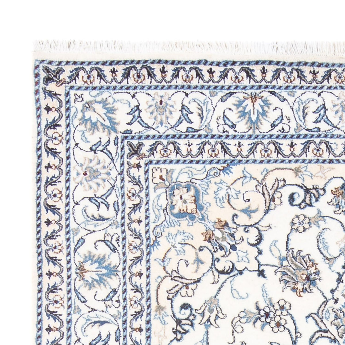 Persisk tæppe - Nain - Royal - 200 x 148 cm - creme