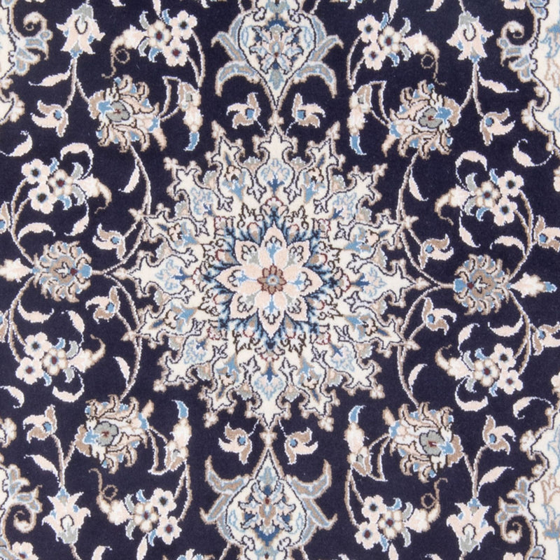 Persisk tæppe - Nain - Royal - 200 x 152 cm - mørkeblå
