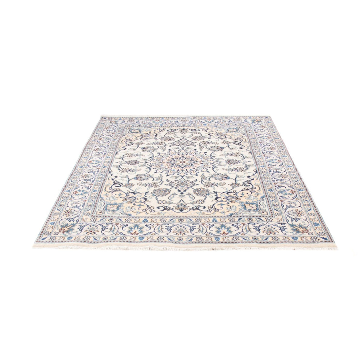 Persisk tæppe - Nain - Royal - 197 x 144 cm - creme