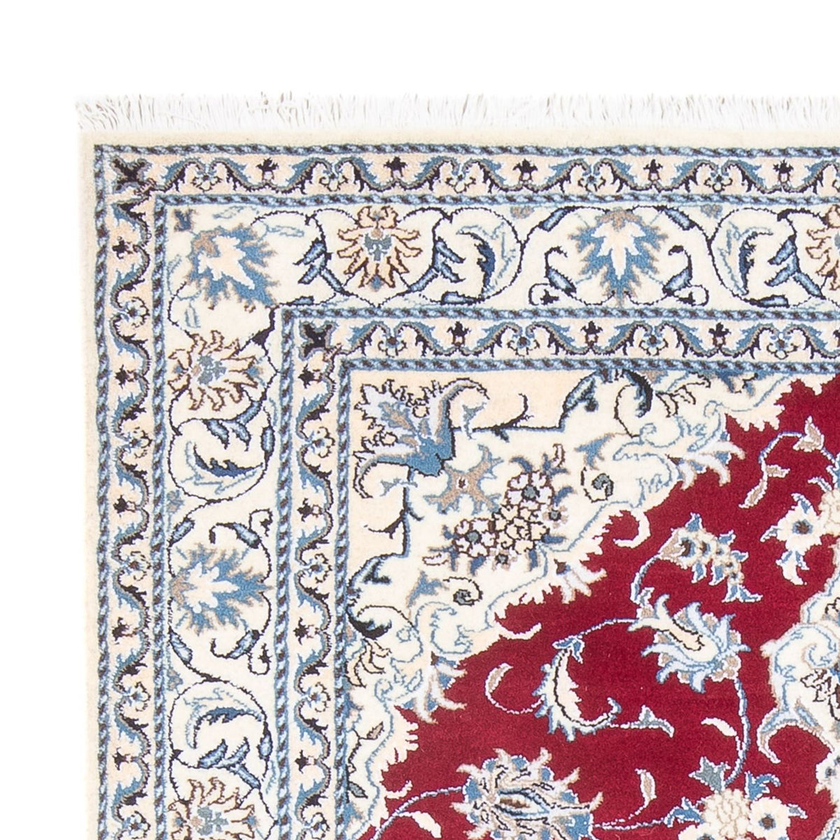Persisk tæppe - Nain - Royal - 195 x 148 cm - rød