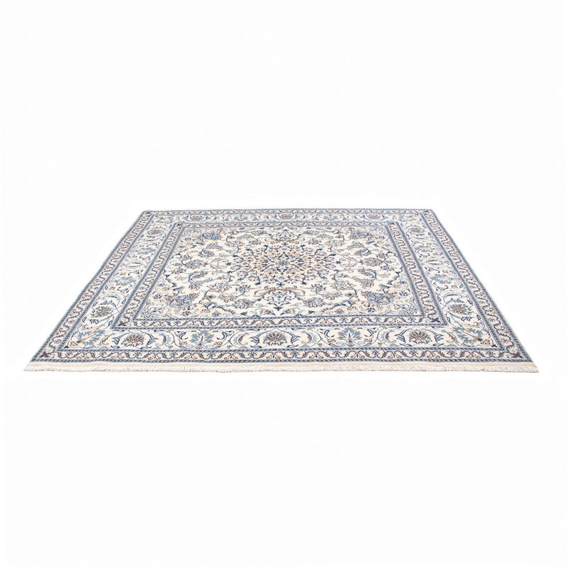 Persisk tæppe - Nain firkantet  - 200 x 195 cm - creme