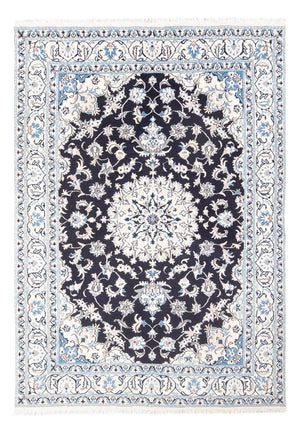 Persisk tæppe - Nain - 231 x 163 cm - mørkeblå