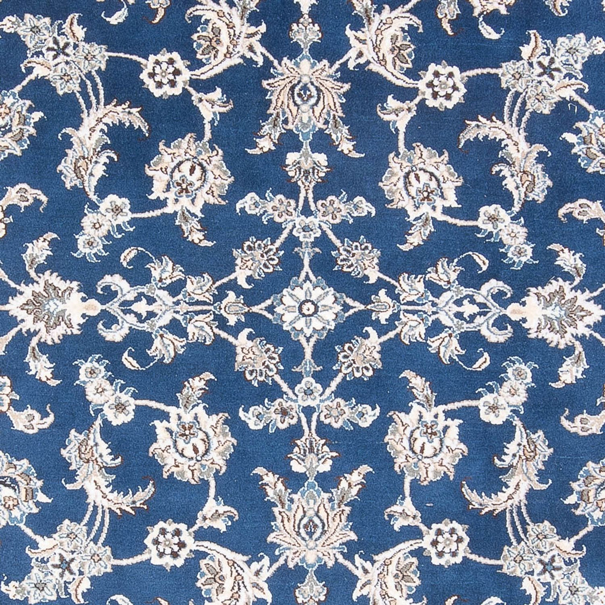 Persisk tæppe - Nain - 291 x 197 cm - mørkeblå